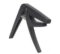 Ukulélé compact de 6,6 cm à 4 cordes à une main Ukulélé compact de 6,6 cm | Mécanisme de changement rapide, ajustement spécifique à 4 cordes, corps en ABS noir, réduit la difficulté d'accordage