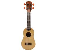 Ukulélé de 16 pouces en bois d'épicéa massif, 4 cordes, mini ukulélé de qualité professionnelle, son chaud, facile à jouer, parfait pour les débutants, les adultes et les enfants,
