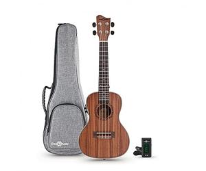 Ukulélé de concert électro-acoustique pour adultes débutant(e) s Kit Gear4music