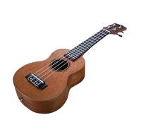 Ukulélé De Concert Ensemble De Ukulélé 21 Pouces Comprenant Des Cordes Sac Transport Et Un Accordeur En Bois Massif Adapté Aux Débutants(Burlywood)