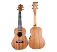 Ukulélé De Qualité Professionnelle De 23 Pouces Toute Construction En Acajou Avec Reliure À 4 Cordes Instrument De Musique Ukulélé