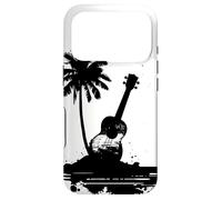 Ukulélé Dessin Instrument à Cordes Coque pour iPhone 17 Pro