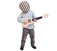 Ukulélé DIY Ukulélé Portable pour Enfants 21 Pouces, Kit d’Ukulélé Bricolage en Bois Naturel, Ukulélé pour Débutants Amateurs Enfants Adultes 4 Cordes Assemblage