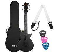 Cascha Ukulélé concert Carbon Set BK