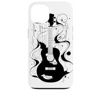 Ukulélé Esquisse Cavaquinho Leçons de musique Coque pour iPhone 13