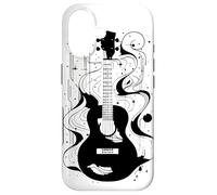 Ukulélé Esquisse Cavaquinho Leçons de Musique Coque pour iPhone 17