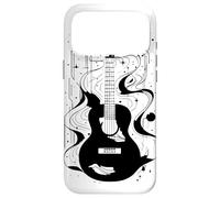 Ukulélé Esquisse Cavaquinho Leçons de Musique Coque pour iPhone 17 Pro Max