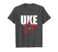 Ukulélé Étoile Guitare Uke Acoustique Hawaii Musicien T-Shirt