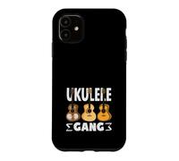 Ukulélé Gang Hawaiian Music Acoustic Guitar Player Band Coque pour iPhone 11