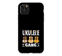Ukulélé Gang Hawaiian Music Acoustic Guitar Player Band Coque pour iPhone 11 Pro Max