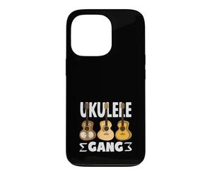 Ukulélé Gang Hawaiian Music Acoustic Guitar Player Band Coque pour iPhone 13 Pro