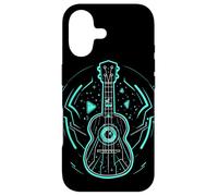 Ukulélé Graphique Uke Instrument de Luth Coque pour iPhone 17