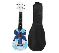 Ukulélé hawaïen à 4 cordes pour débutants, enfants, adultes, étudiants, instrument avec sac de transport, 53,3 cm