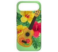 Ukulélé hawaïen Luth Guitare Hibiscus Coque pour iPhone Air