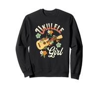 Ukulélé hawaïen pour Filles et Femmes Sweatshirt