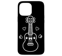 Ukulélé Instrument de musique à l'allure comique Coque pour iPhone 13 Pro Max