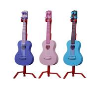 Ukulélé Jouet - Jeu de 3 Instruments à Cordes Musicaux - Ukulélé Miniature par Impression 3D | pour Enthousiastes de Musique Adolescents Débutants Garçons Filles Étagère Bureau Chevet Dortoir