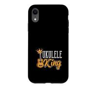 Ukulélé King Music Instrument Player Crown Coque pour iPhone XR