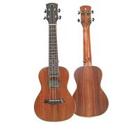 Ukulélé Kit Ukulélé 4 Cordes En Bois D'acacia Massif De 23 Pouces Idéal Pour Les Débutants Souhaitant S'exercer