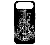 Ukulele Line Art Timple Guitalele Coque pour iPhone Air