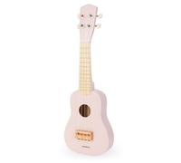 Mamabrum, guitare en bois pour enfants, ukulélé pour bébés, instruments de musique pour s'amuser, enseigne les accords simples, stimule l'audition, imite un véritable instrument, jeu de rôle, rose