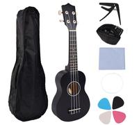 Ukulélé multifonction de 53,3 cm, guitare en bois, pratique pour l'école, les leçons de musique et les rassemblements, ukulélé portable pour débutants