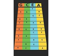 Ukulele Music Tabs And Chords: Blank Ukelele Tablature Lines And Chord Boxes Music Sheet Paper Notebook
