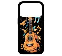 Ukulélé Musique Graphique Instrument Luth Coque pour iPhone 17 Pro