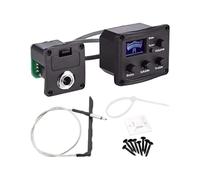 Ukulele Pickup 3-Band Amplifier - - Preamp LCD Screen Ukulele Preamp for |