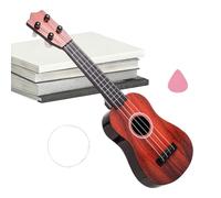 Ukulélé pour | 4 cordes pour initiation - Jouet instrument d'apprentissage précoce - Pour l'école, la crèche, la maison, l'étude