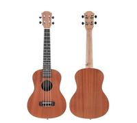 Ukulélé Pour Débutant Guitare Acoustique De Concert Ukulélé Aigu Pan Coupé 4 Cordes En Acajou(23 inches)