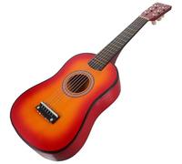 Ukulélé Pour Débutant Ukulélé Classique Acoustique De 23 Pouces 6 Cordes Instrument Pour Débutant Guitare Folk Marron