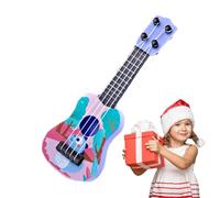 Ukulélé pour enfants, mini guitare à 4 cordes | Ukulélé d'apprentissage pour débutants, jouet musical anti-impact pour le développement musical précoce