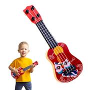 Ukulélé pour - Petite Guitare pour , Ukulélé Compact À 4 Cordes, Instrument d'apprentissage De La Mélodie, Guitare Portable pour Débutant, Jouet Musical pour L'éducation Précoce, Enfant