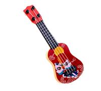 Ukulélé pour pour Filles - 4 Cordes Instrument de Musique éducative pour Les | Jouet ukulélé préscolaire débutant | Conception Anti-Collision Durable | Guitare Jouet d'apprentissage am