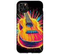 Ukulele Retrowave Ukulelist Coque pour iPhone 11 Pro Max