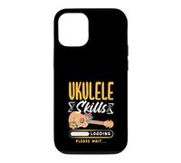 Ukulele Skills Loading Please Wait Funny Musician Coque pour iPhone 12/12 Pro