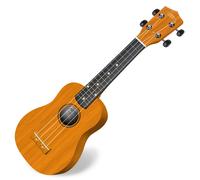 Ukulele Soprano de Guitare Uke 21'' Bois Erable 4 Cordes de Nylon Couleur Natur