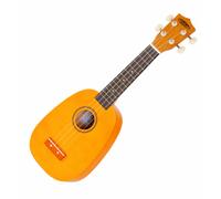 Ukulele Soprano Guitare Hawaii Uke Hula Ukulélé Forme Ananas Corde Nylon Jaune
