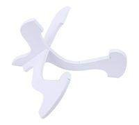 Ukulélé Stand Portable Pliant Not Slip Rack Saigner pour Violon Mandoline Blanc