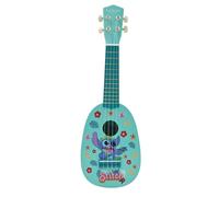 Lexibook - Ukulélé Stitch - Environ 53cm - Bois - 6 Cordes En Nylon - Guide Fourni