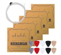 Ukulele Strings - 5 Sets Nylon Replacement | Universal 4-String Kit