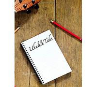 Ukulele Tabs: Ukulele Tabs Blank Journal Notebook 8.5" X 11" 160 Page