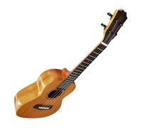 Ukulélé Tout Solide De 23 Pouces Avec Reliure En Acajou Et Poupée Classique Instrument De Musique Ukulélé