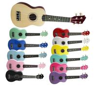 Ukulélé Ukulélé 21 Pouces Pour Débutants Et Adultes Mini Guitare Acoustique Portable De Style Folk Pour Débutant(Red)