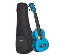 Ukulélé Ukulélé Soprano Avec Kit De Démarrage 21 Pouces En Acajou Massif Bleu Pour Débutants