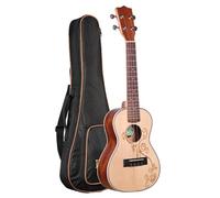 Ukulélé Ukulélé Ténor 23/26 Pouces En Épicéa Avec Accessoires Professionnels Pour Instruments De Musique(26 inch)