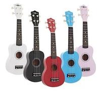 Ukulélés Gear4music, Lot de 5, Différents Coloris
