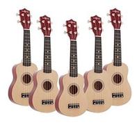 Ukulélés Gear4music, Naturel, Lot de 5
