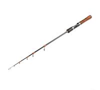 UL Canne à pêche Sensitivity 1,5 m avec design télescopique pliable et longueur rétractée de 32 cm pour pêcheurs en déplacement (1,5 m rotatif)